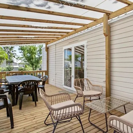 Кемпинг Particulier Loue Ce Mobil-home 3 Chambres, Tout Confort Вальрас-Пляж